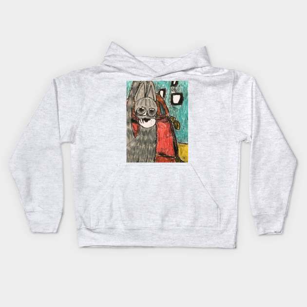 Desi Kids Hoodie by Hannah's Cats